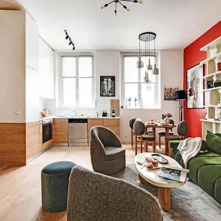 Apartament Luxury Paris, Paisible, 2 Chambres, Toute Commodites