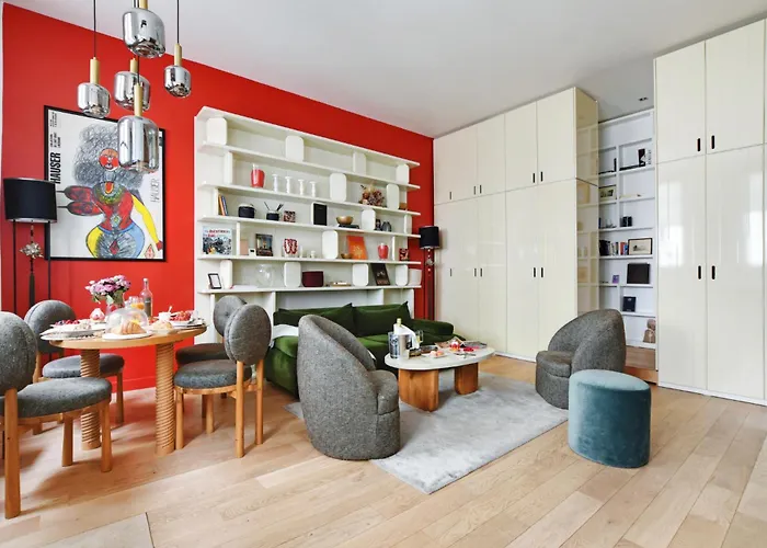 Luxury Paris, Paisible, 2 Chambres, Toute Commodites * Parijs