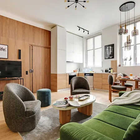 Luxury Paris, Paisible, 2 Chambres, Toute Commodites