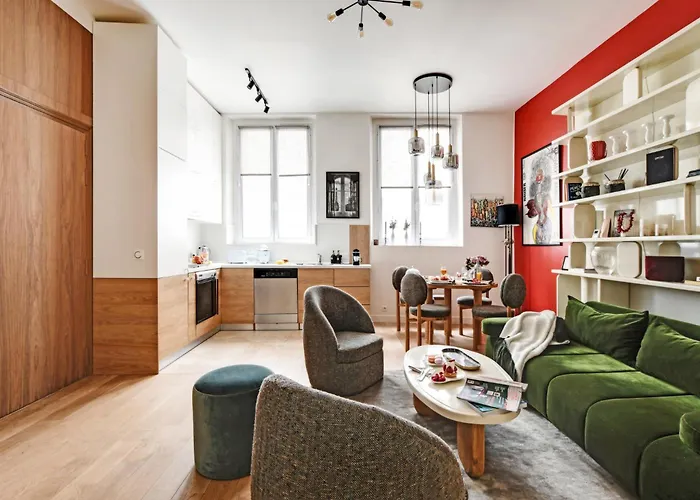 شقة Luxury Paris, Paisible, 2 Chambres, Toute Commodites